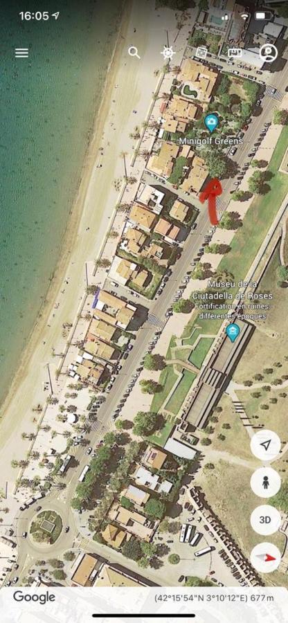 Ferienwohnung Rodhes Playa B-1 Roses Exterior foto